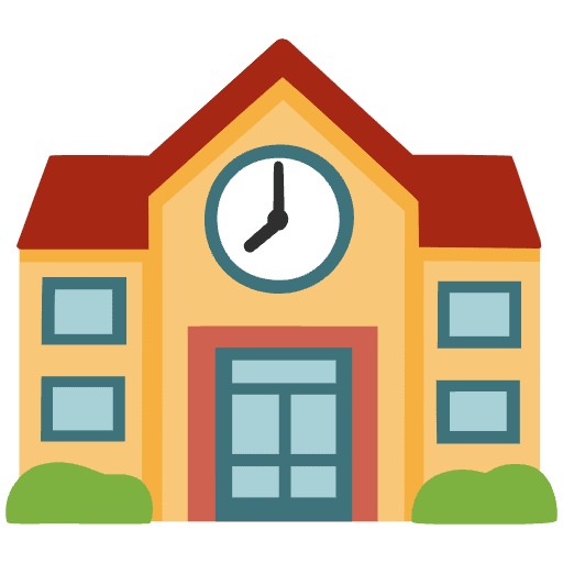 School Emoji from Noto Emojis Set