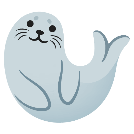 Seal Emoji from Noto Emojis Set