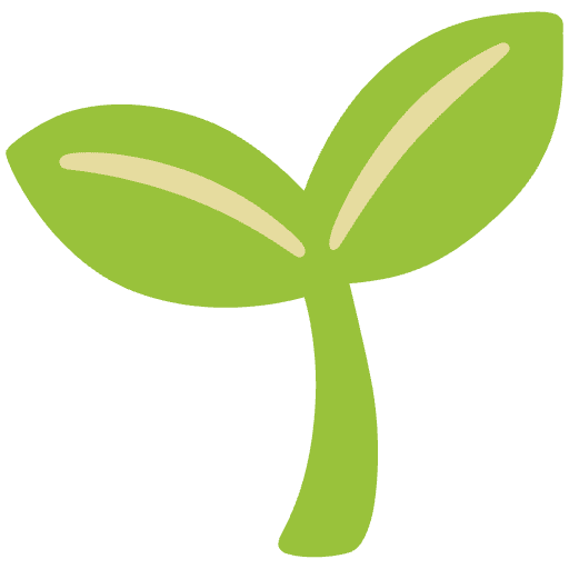 Seedling Emoji from Noto Emojis Set