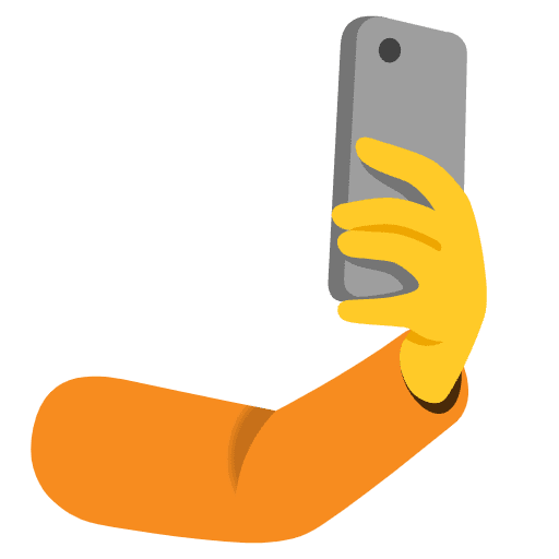 Selfie Emoji from Noto Emojis Set