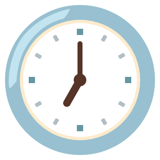 Seven O’clock Emoji from Noto Emojis Set