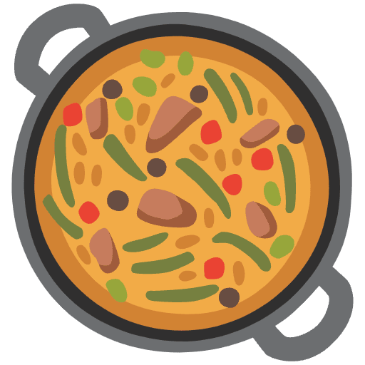 Shallow Pan Of Food Emoji from Noto Emojis Set