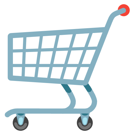 Shopping Cart Emoji from Noto Emojis Set