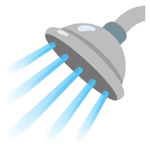 Shower Emoji from Noto Emoji Set