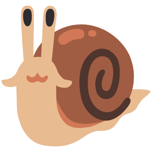 Snail Emoji from Noto Emojis Set