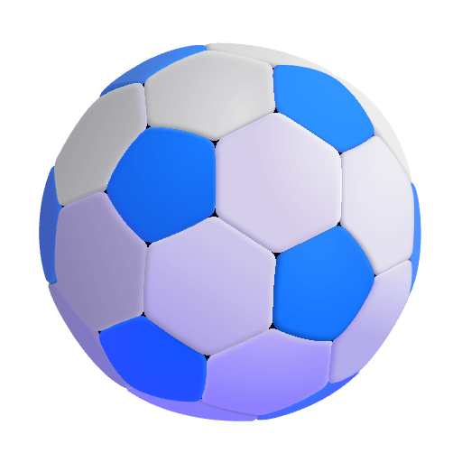 Soccer Ball Color Emoji from Fluent Emoji Color Set