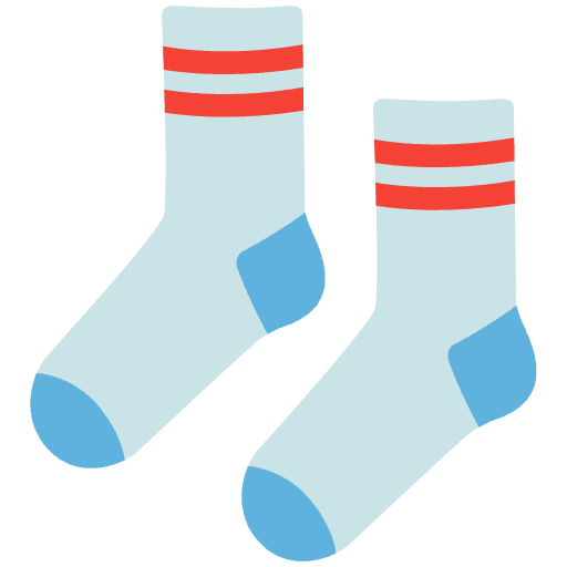 Socks Emoji from Noto Emojis Set