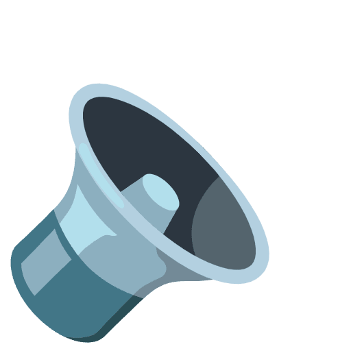 Speaker Low Volume Element from Noto Emojis Set