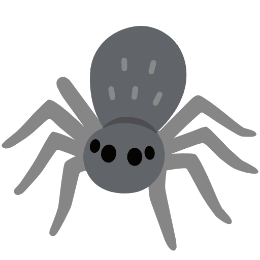 Spider Emoji from Noto Emoji Set