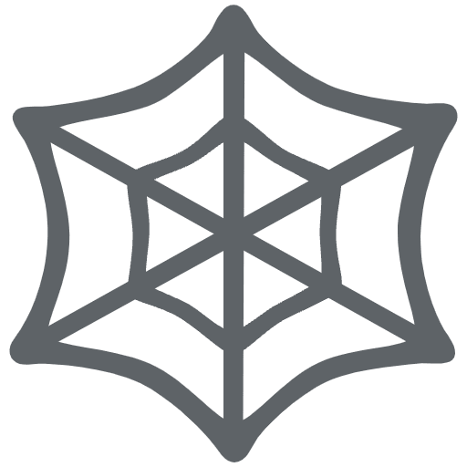 Spider Web Emoji from Noto Emoji Set