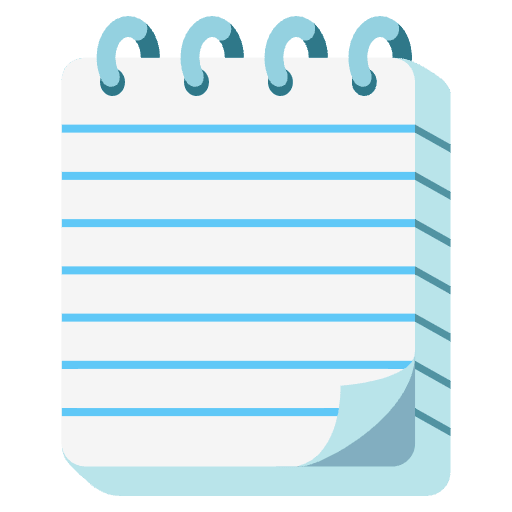 Spiral Notepad Emoji from Noto Emojis Set