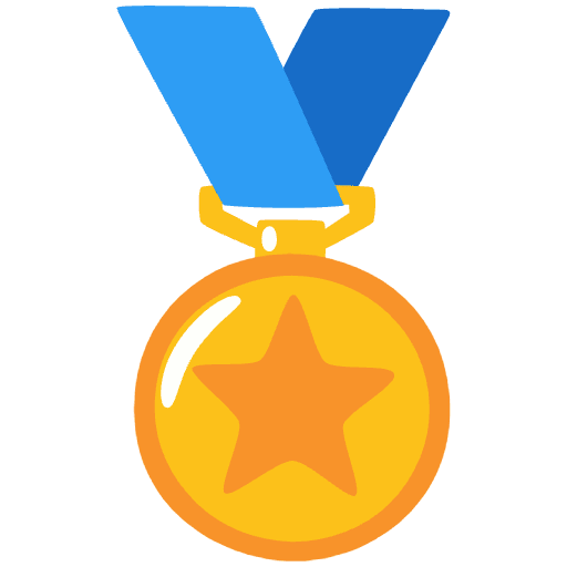Sports Medal Emoji from Noto Emojis Set