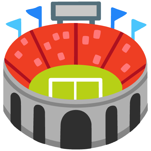 Stadium Element from Noto Emojis Set