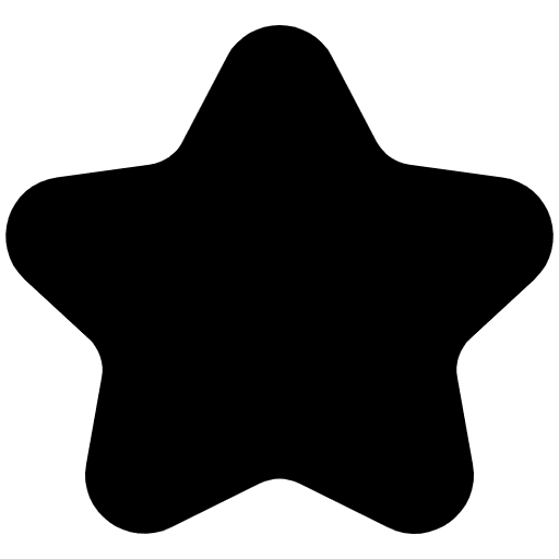 Star High Contrast Element from Fluent Emoji High Contrast Set