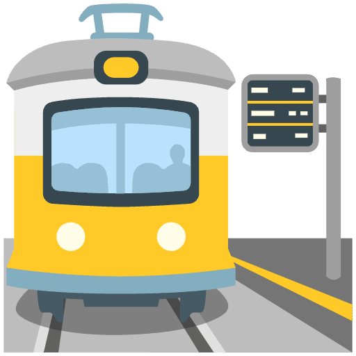 Station Element from Noto Emojis Set