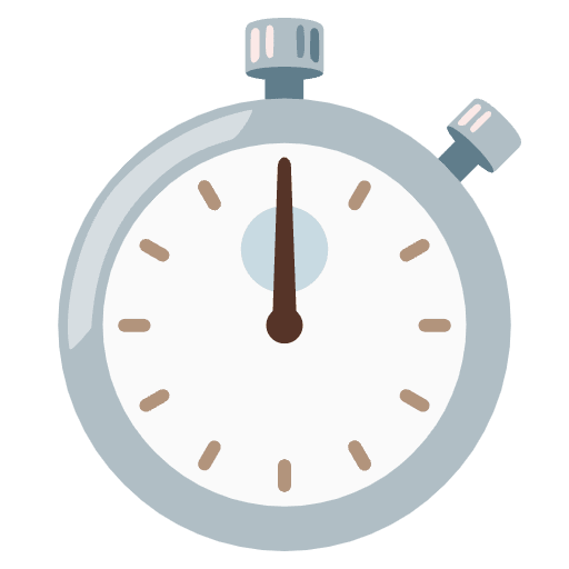Stopwatch Emoji from Noto Emojis Set