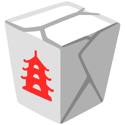 Takeout Box Emoji from Noto Emojis Set