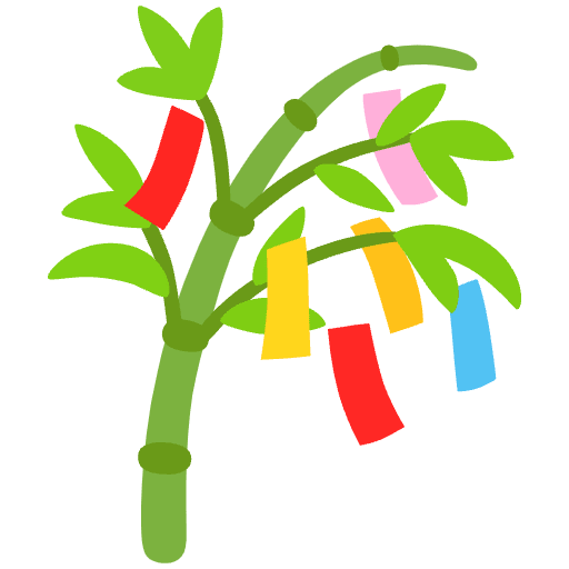 Tanabata Tree Emoji from Noto Emojis Set