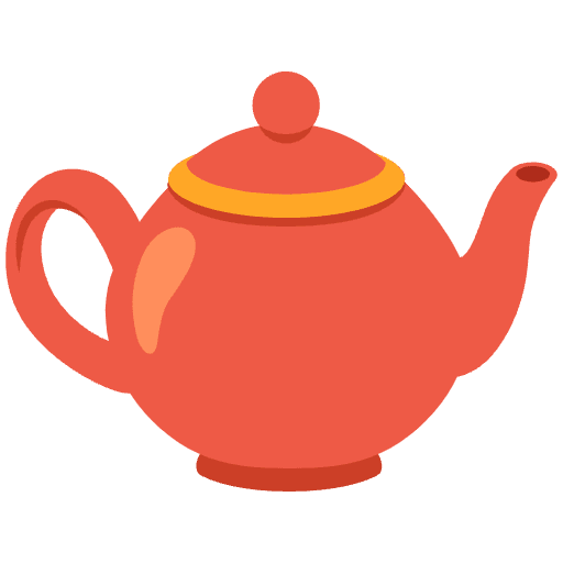 Teapot Element from Noto Emojis Set