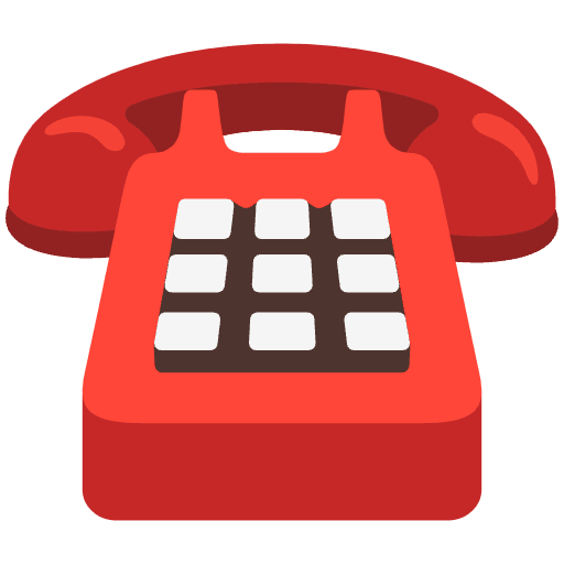 Telephone Emoji from Noto Emojis Set