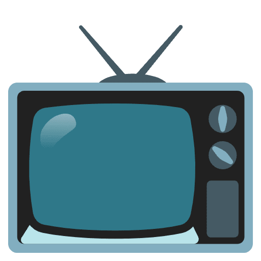 Television Element from Noto Emojis Set