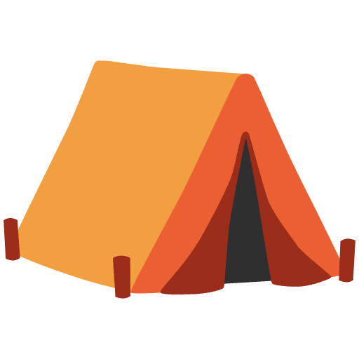 Tent Emoji from Noto Emojis Set