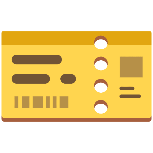 Ticket Element from Noto Emojis Set