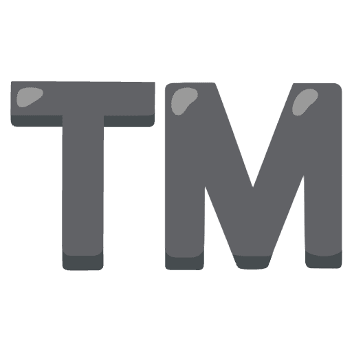 Trade Mark Emoji from Noto Emojis Set