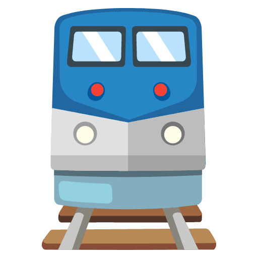 Train Emoji from Noto Emoji Set