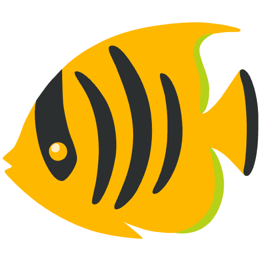 Tropical Fish Emoji from Noto Emojis Set
