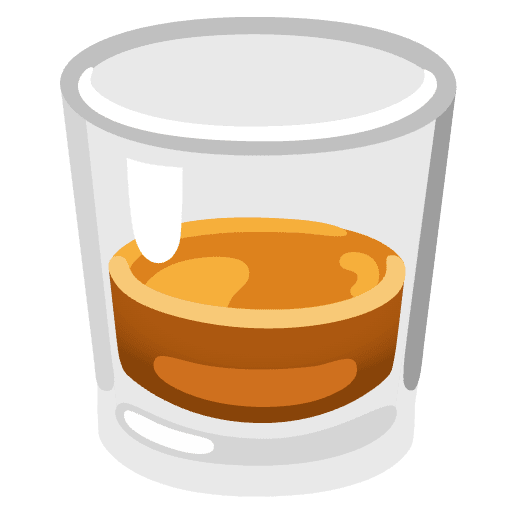 Tumbler Glass Emoji from Noto Emojis Set