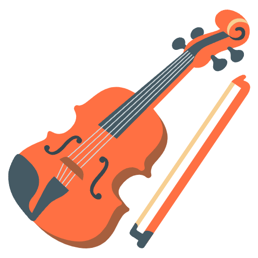 Violin Emoji from Noto Emojis Set