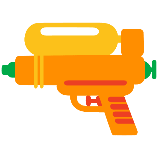 Water Pistol Emoji from Noto Emojis Set