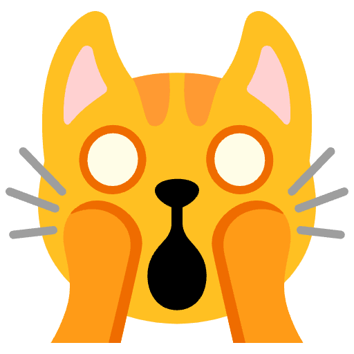 Weary Cat Emoji from Noto Emoji Set