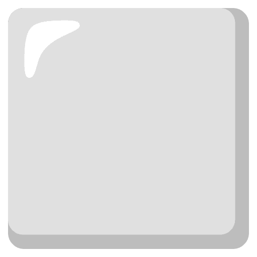 White Large Square Element from Noto Emojis Set