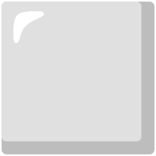 White Medium Square Emoji from Noto Emoji Set