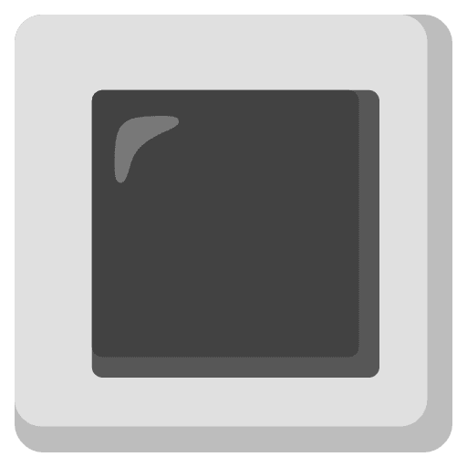White Square Button Emoji from Noto Emojis Set