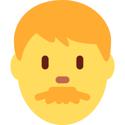 Man Emoji from Twemoji Set