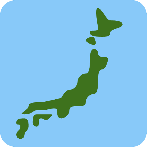 Map Of Japan Emoji from Twemoji Emoji Set