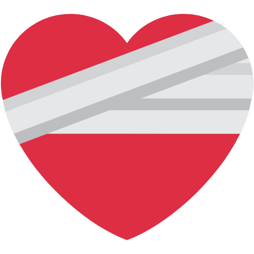 Mending Heart Element from Twemoji Emoji Set