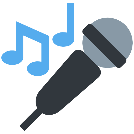 Microphone Emoji from Twemoji Emoji Set