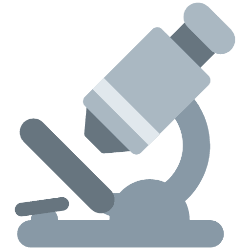 Microscope Emoji from Twemoji Emoji Set