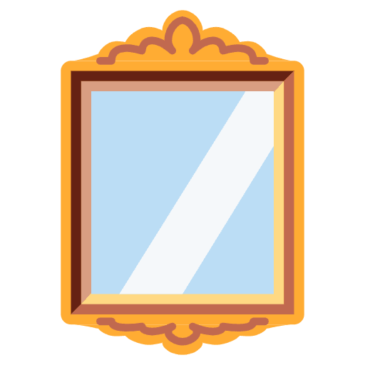 Mirror Emoji from Twemoji Emoji Set