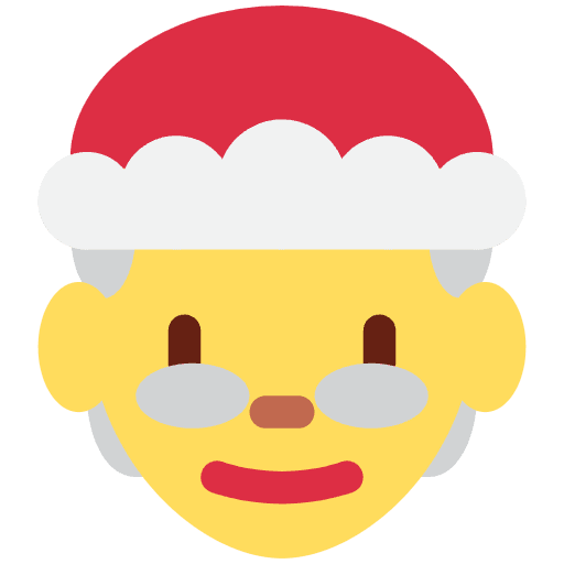 Mrs. Claus Emoji from Twemoji Set