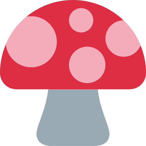 Mushroom Emoji from Twemoji Emoji Set