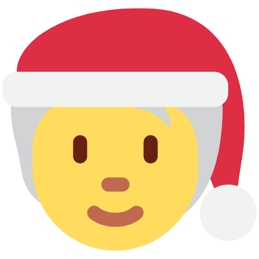Mx Claus Emoji from Twemoji Emoji Set