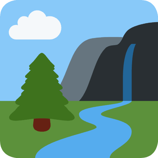 National Park Emoji from Twemoji Set
