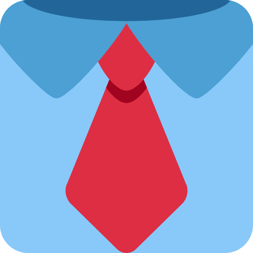 Necktie Element from Twemoji Emoji Set