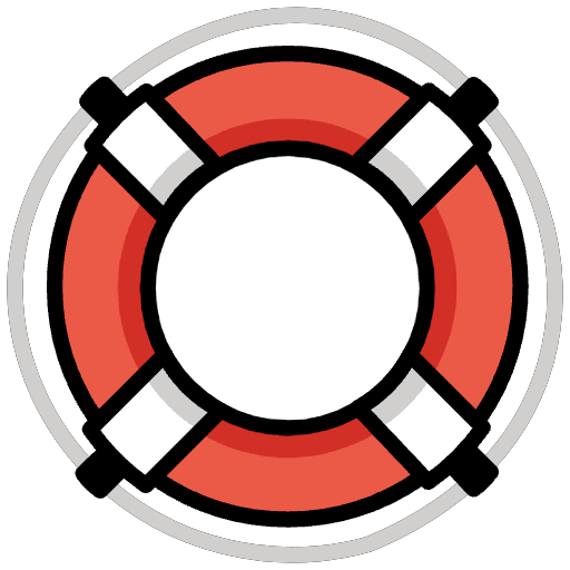 Ring Buoy Element from OpenMoji Emoji Set