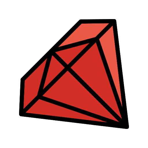 Ruby Emoji from OpenMoji Emoji Set